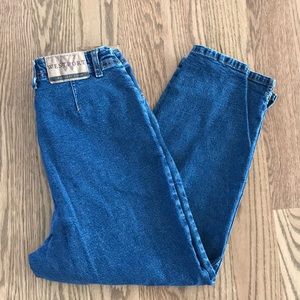 Vintage Westport denim hi-waist mom capri